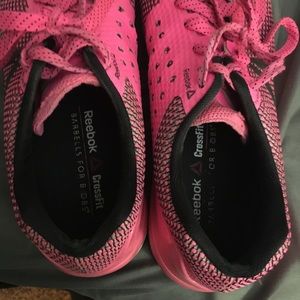 Reebok nano 7 barbell for boobs edition.